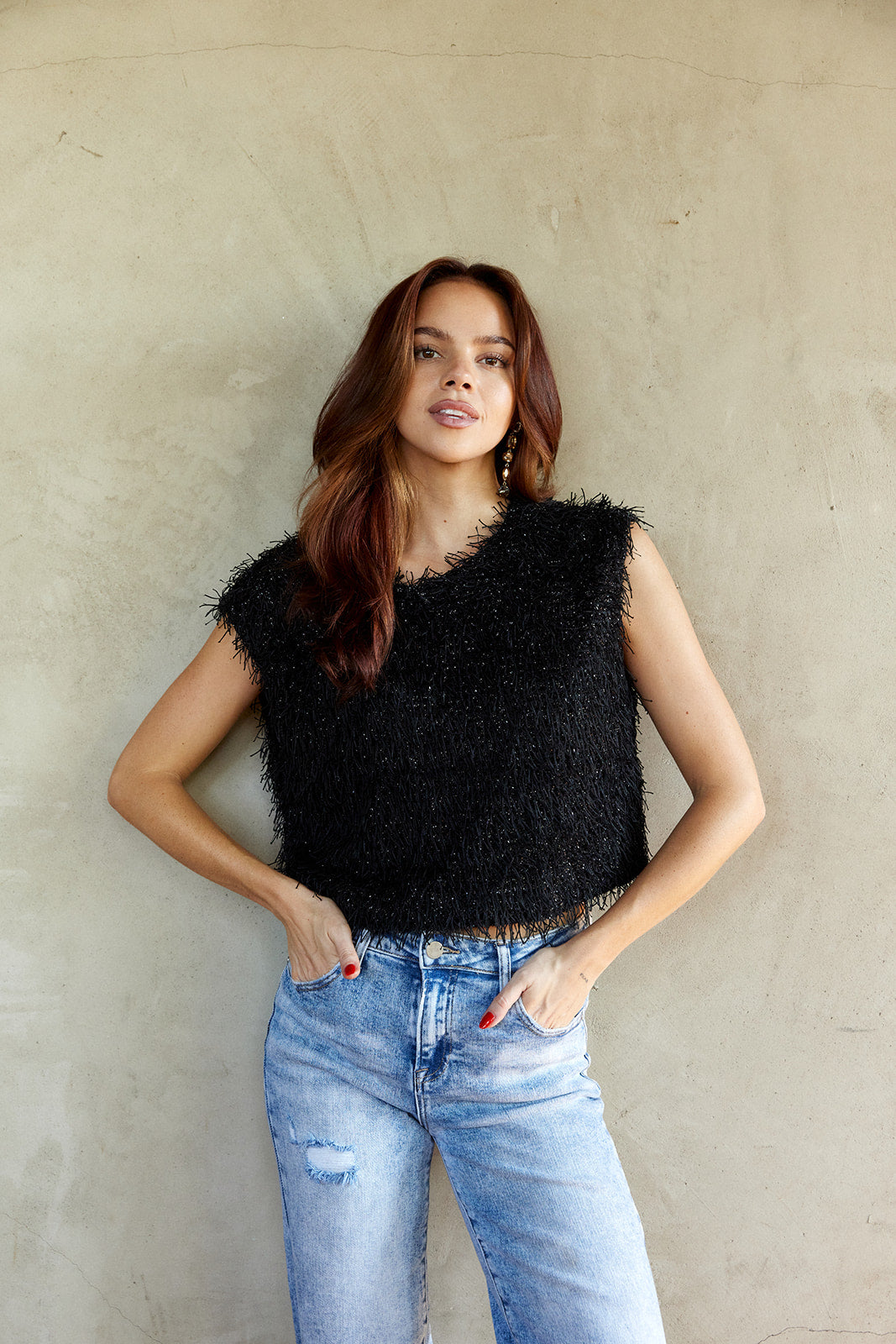 Chelsea Fringe Top - fab'rik