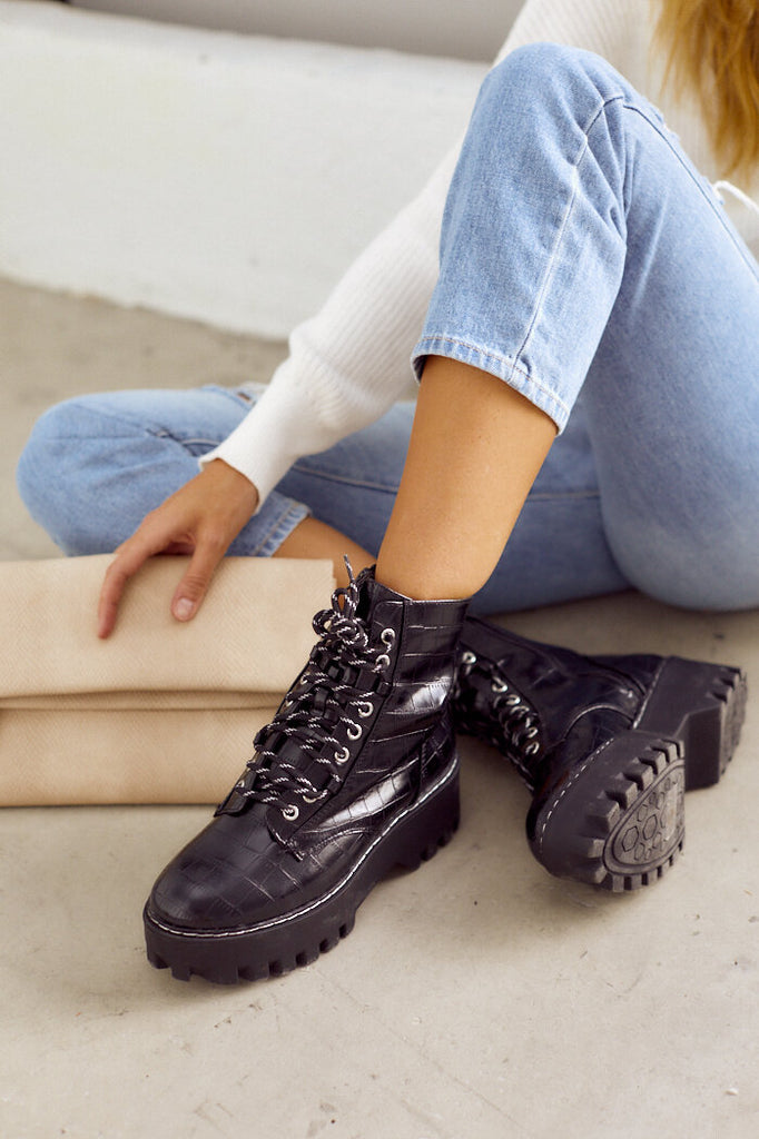 Staging Combat Boots - fab'rik