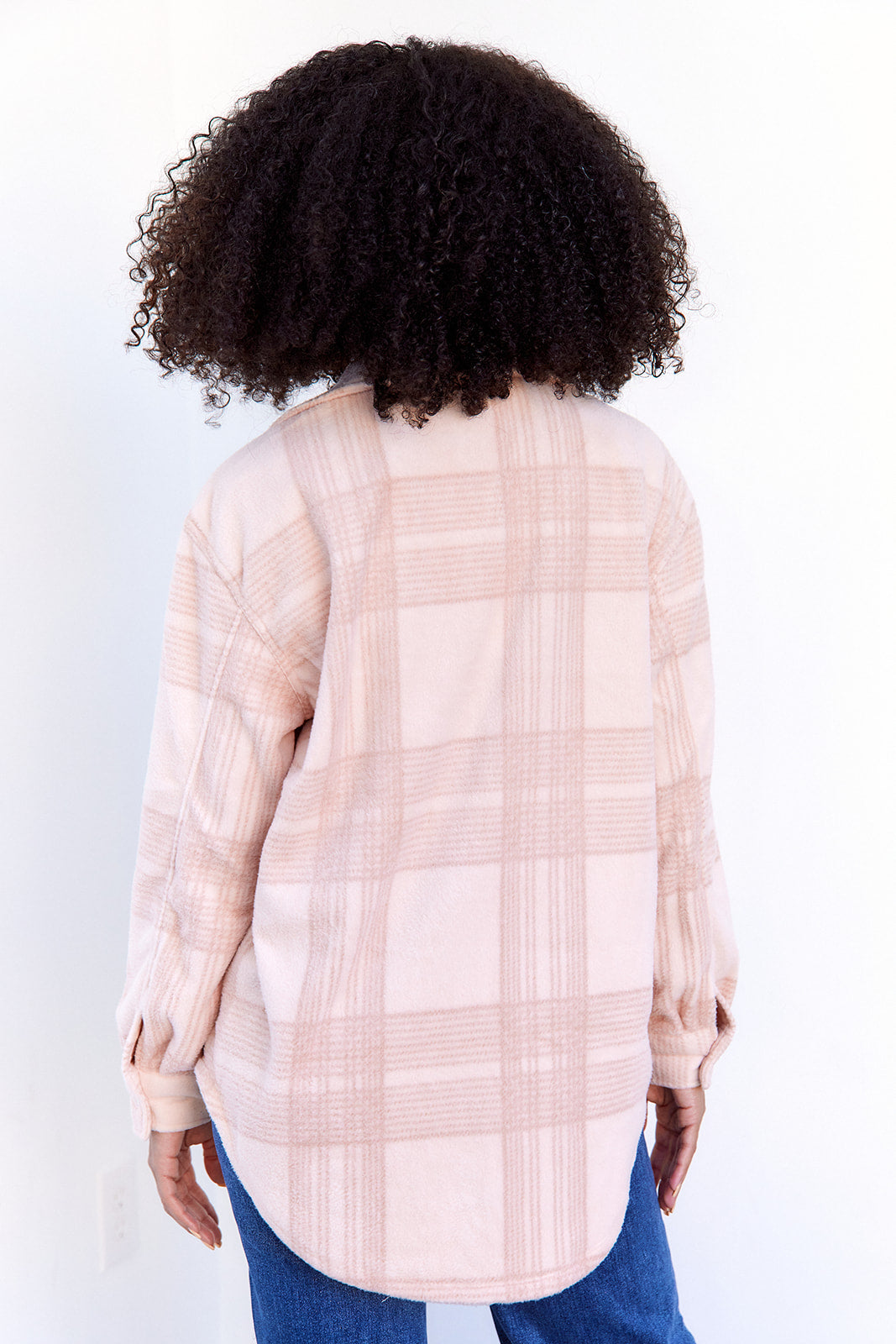 Z Supply Tucker Fleece Plaid Jacket - fab'rik