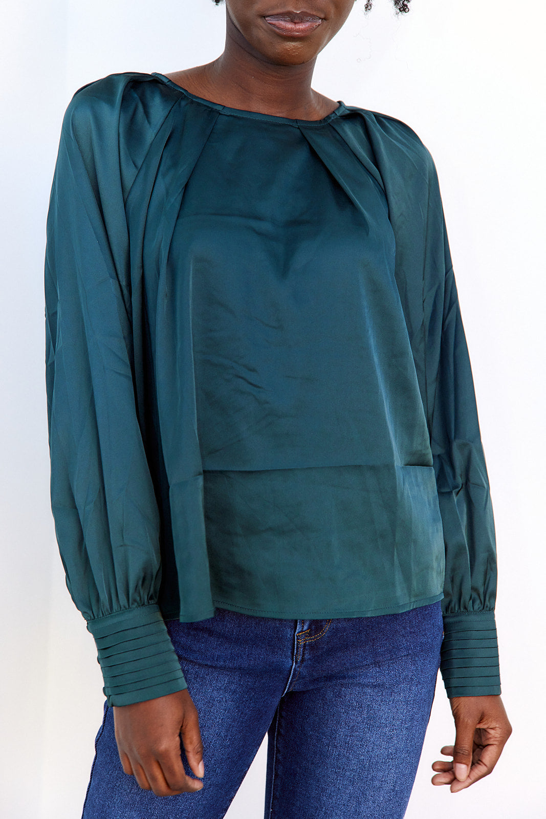 Edith Pleated Blouse - fab'rik