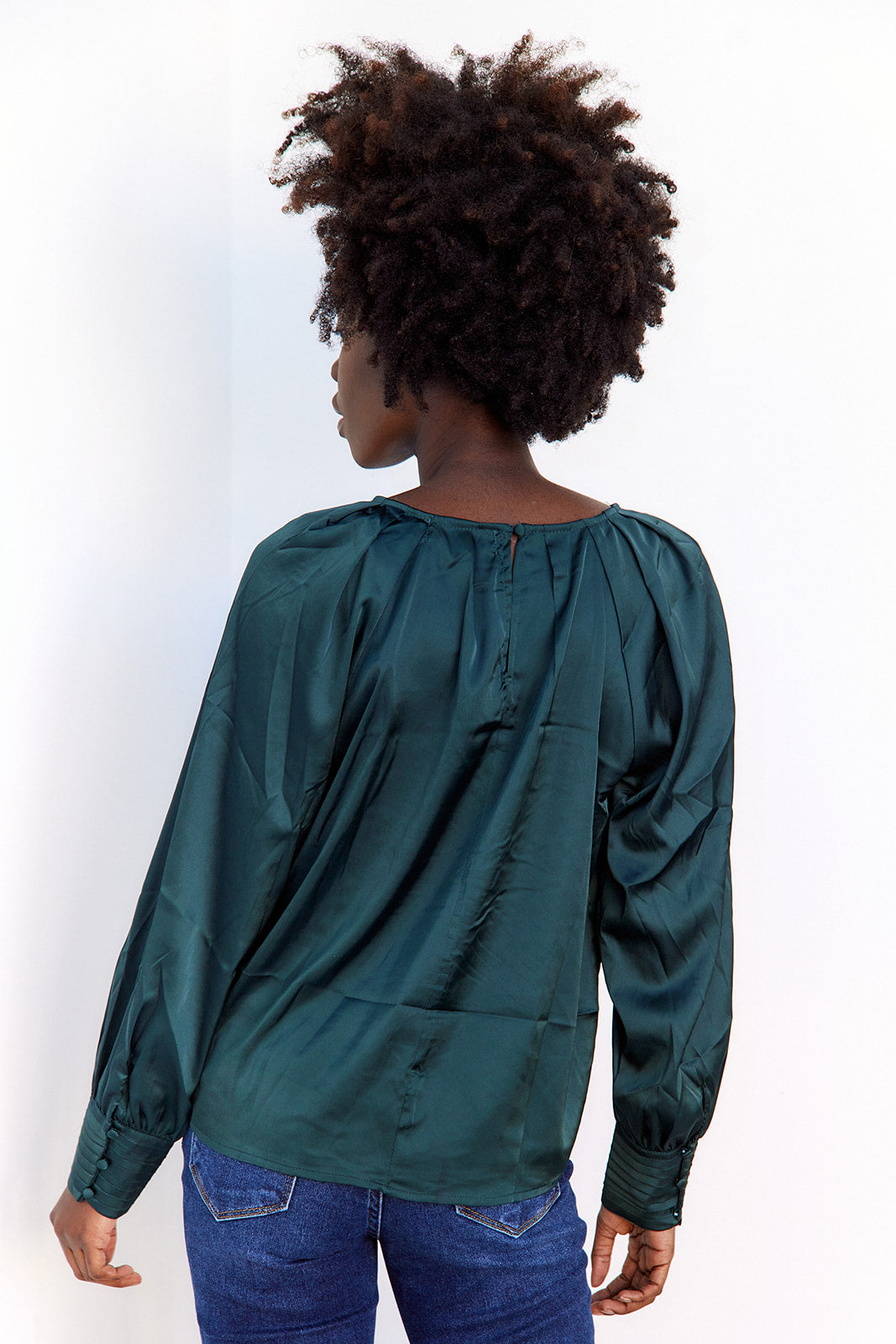 Edith Pleated Blouse - fab'rik