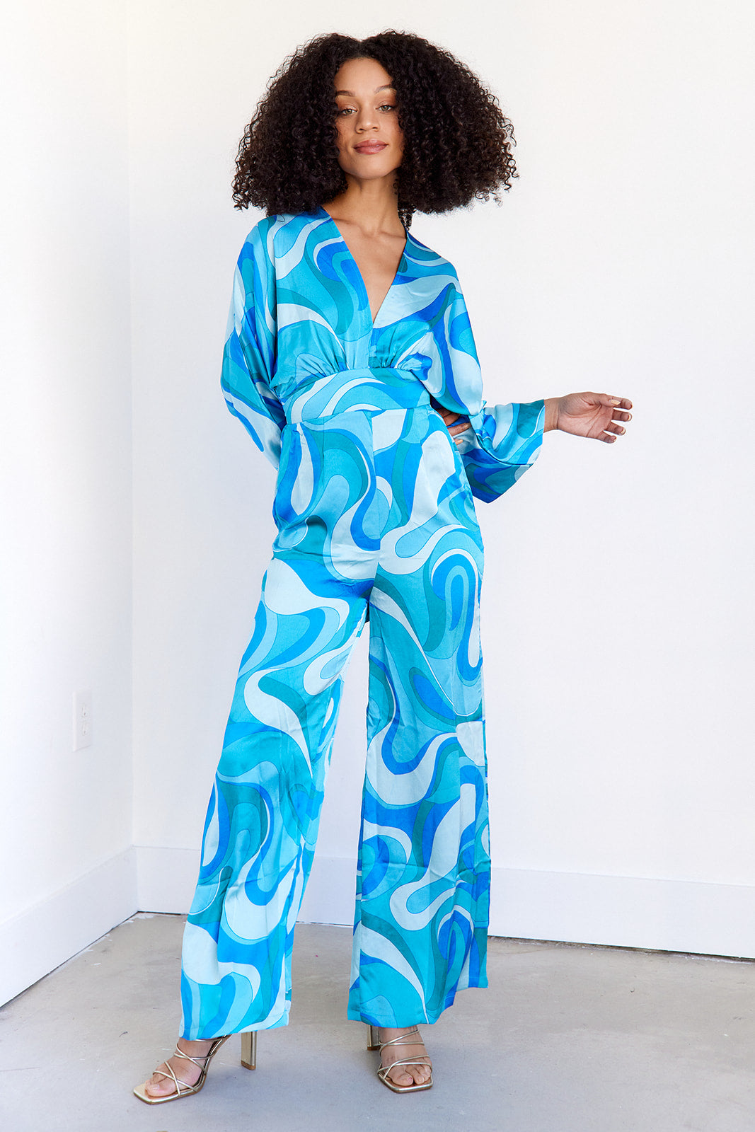 Darla Printed Jumpsuit - fab'rik