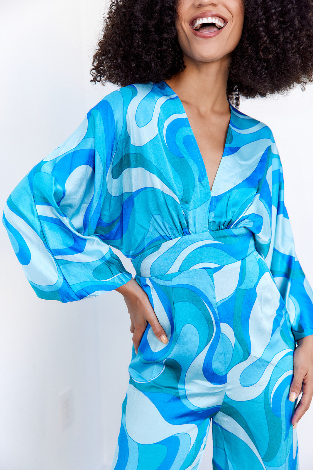 Darla Printed Jumpsuit - fab'rik