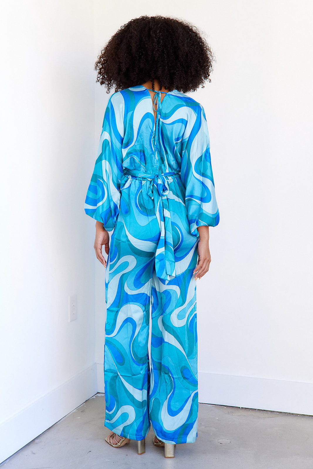 Darla Printed Jumpsuit - fab'rik