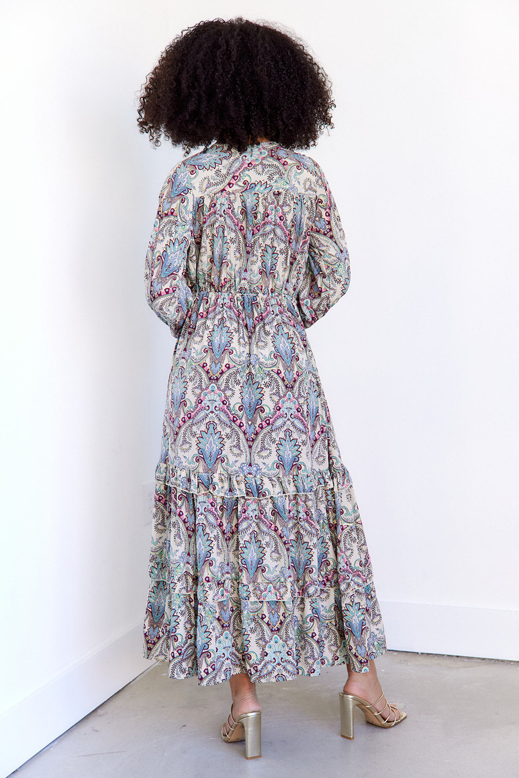 Courtney Paisley Maxi Dress - fab'rik