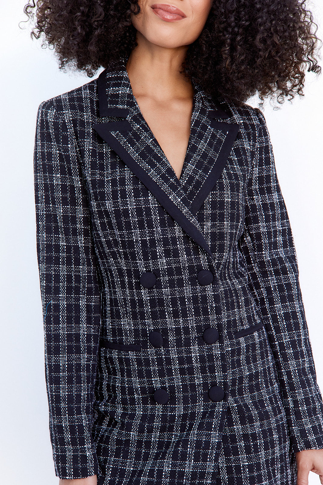 Gaia Tweed Blazer Dress - fab'rik