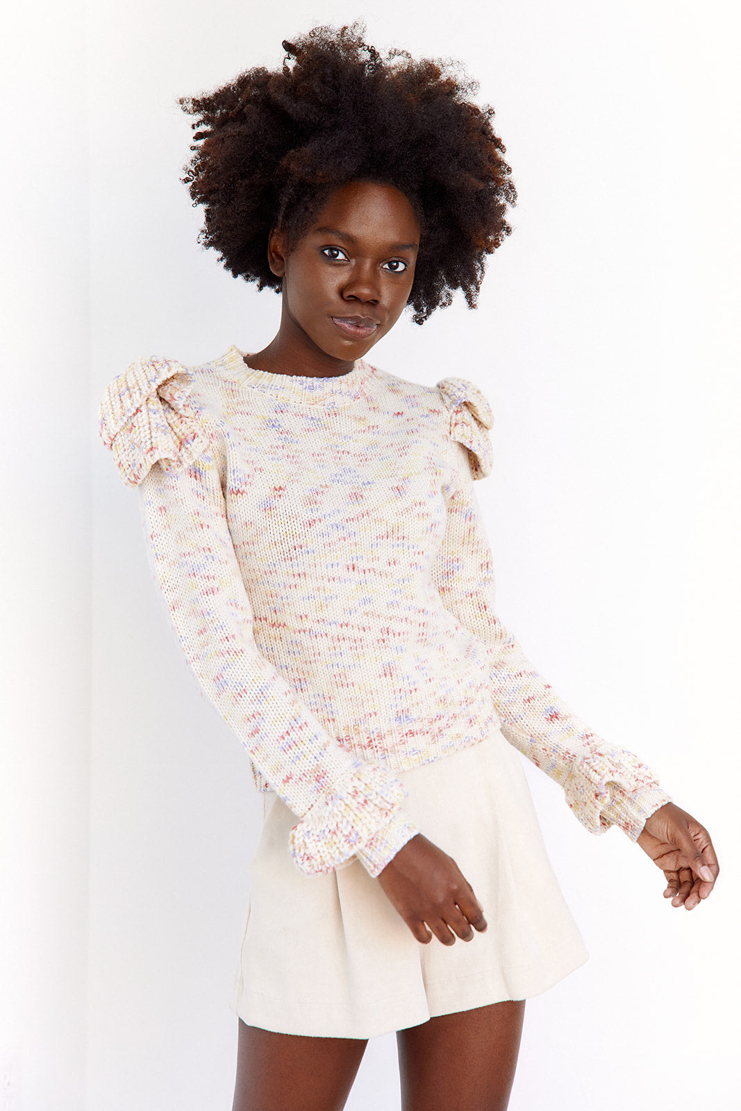 Nica Ruffle Sweater - fab'rik