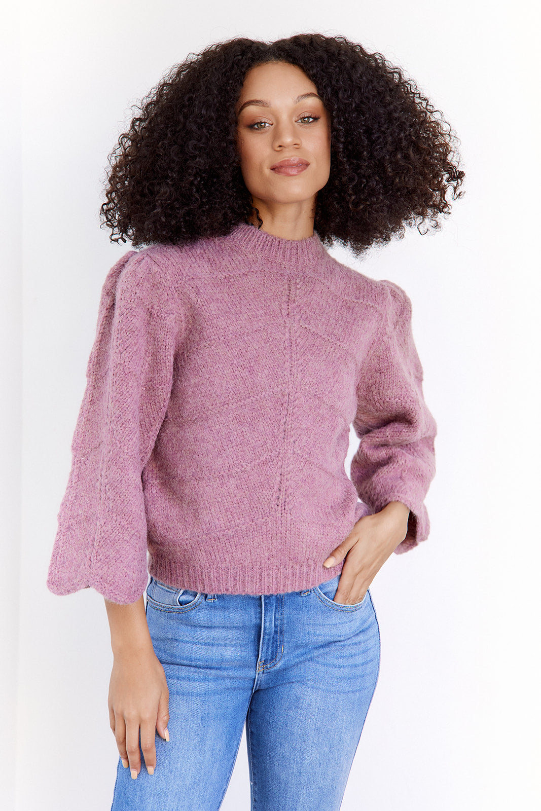 Haylen Wide Sleeve Sweater - fab'rik