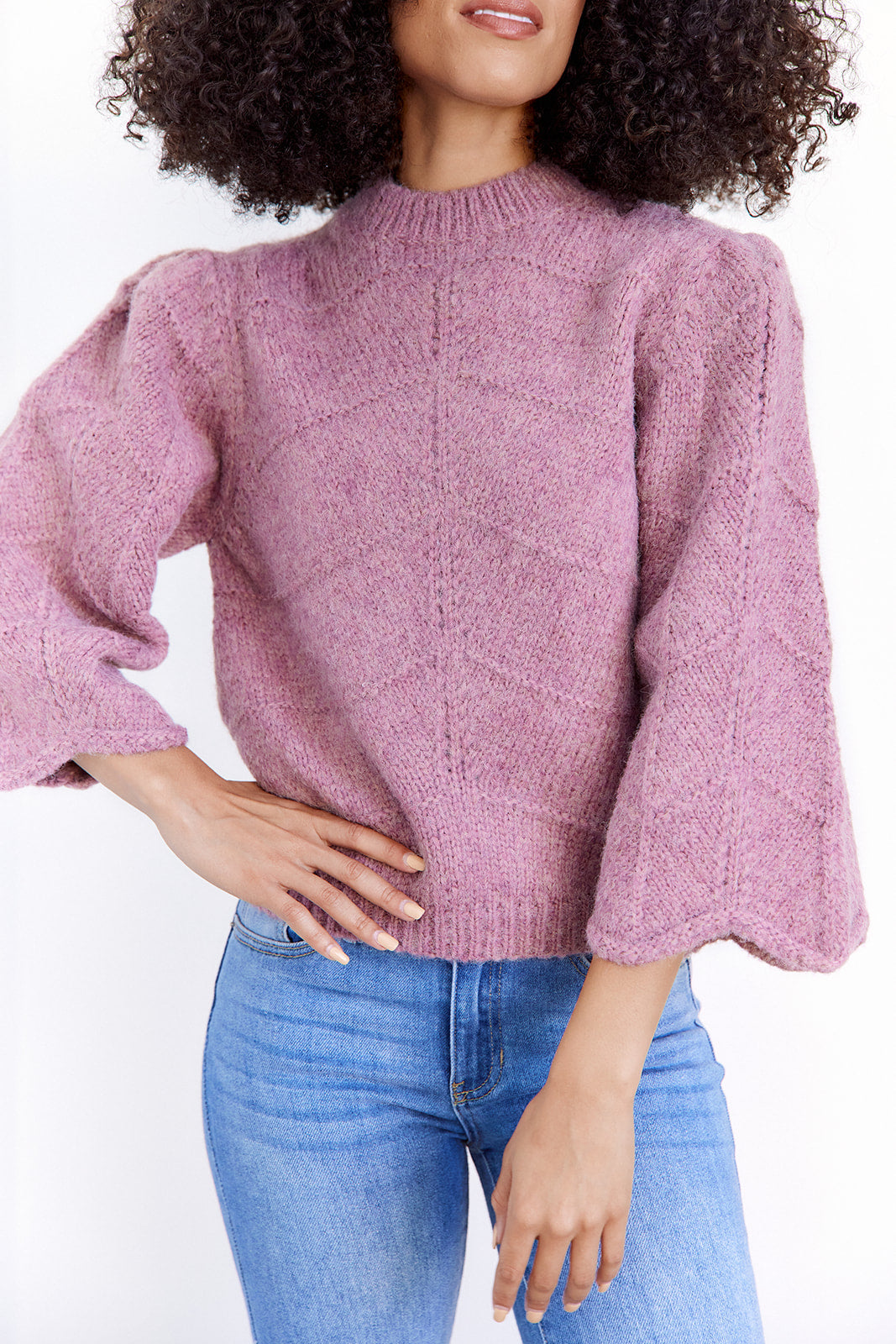 Haylen Wide Sleeve Sweater - fab'rik