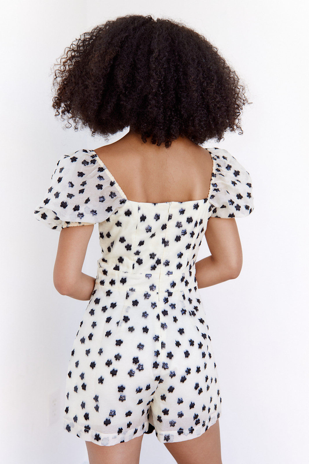 Devora Floral Romper - fab'rik