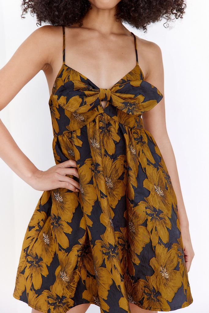 Hazel Floral Mini Dress - fab'rik
