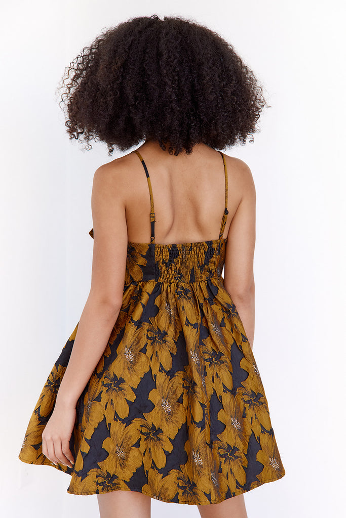 Hazel Floral Mini Dress - fab'rik