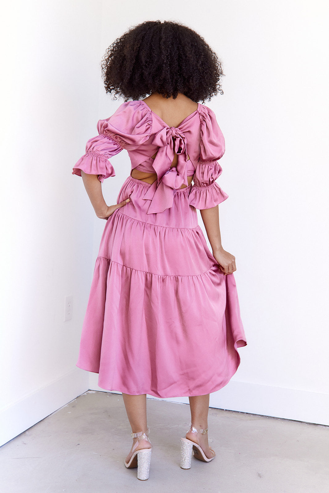 Lex Tiered Midi Dress - fab'rik