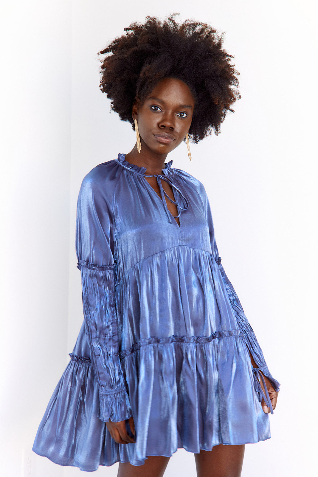 Lori Tiered Mini Dress - fab'rik