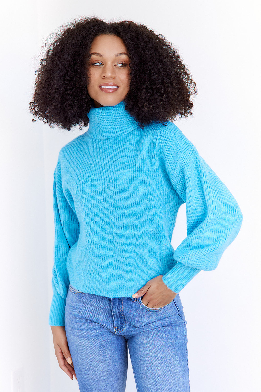 Cia Balloon Sleeve Sweater - fab'rik