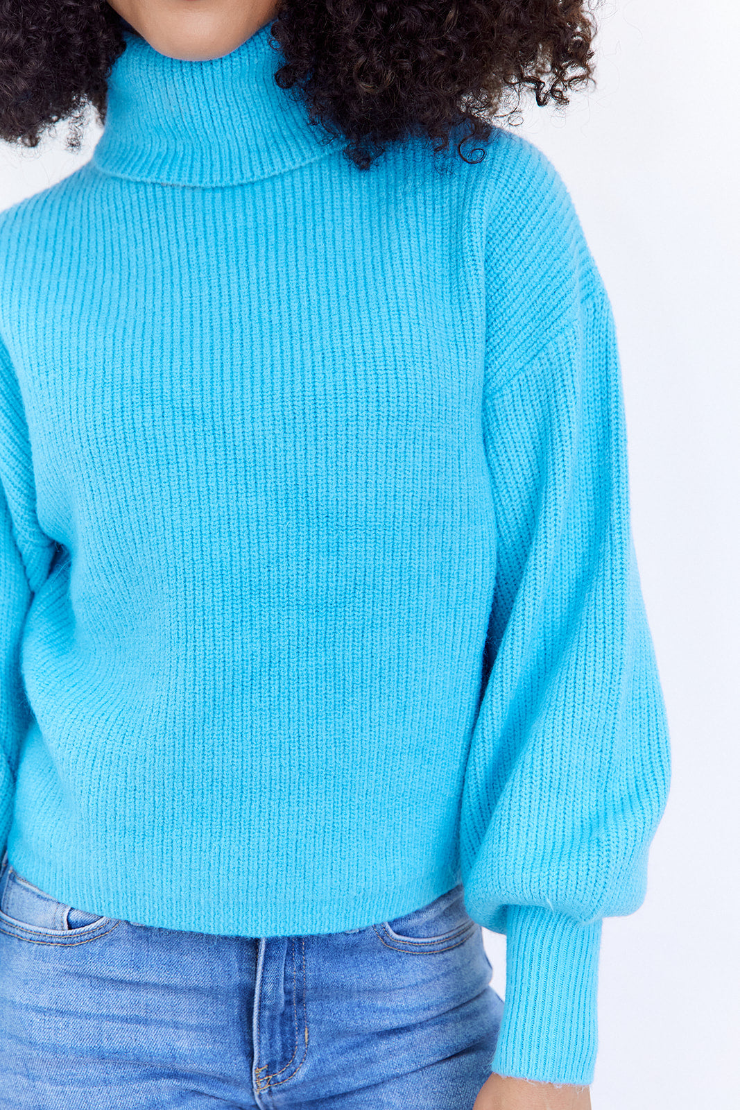 Cia Balloon Sleeve Sweater - fab'rik