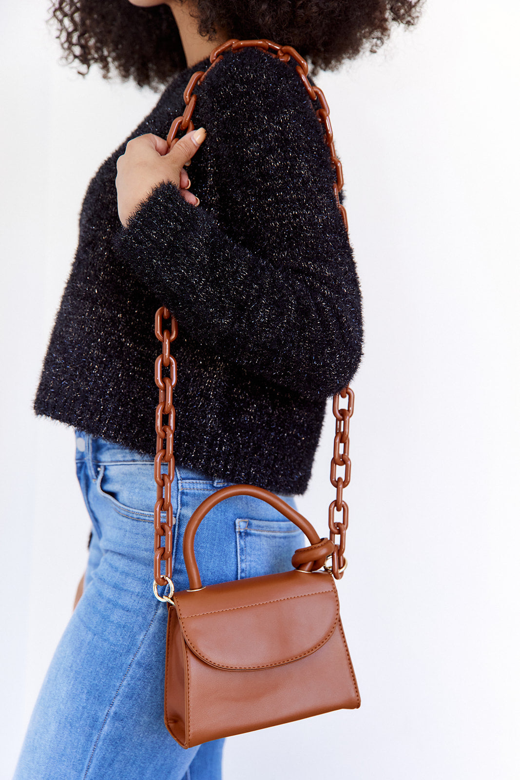 Amelia Chain Strap Clutch - fab'rik