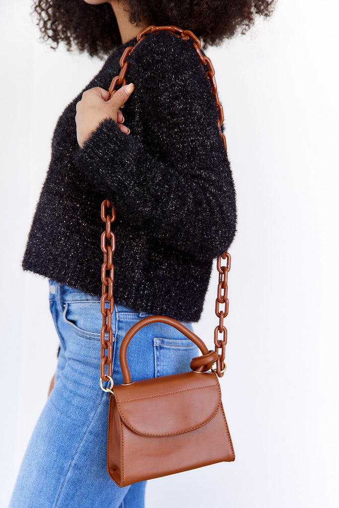 Amelia Chain Strap Clutch - fab'rik