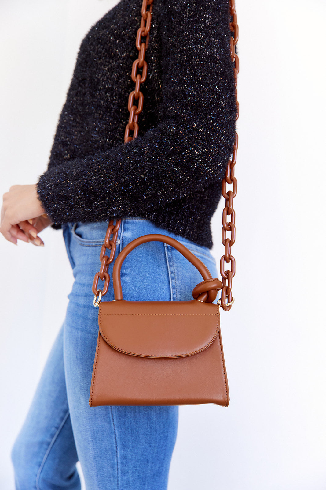 Amelia Chain Strap Clutch - fab'rik