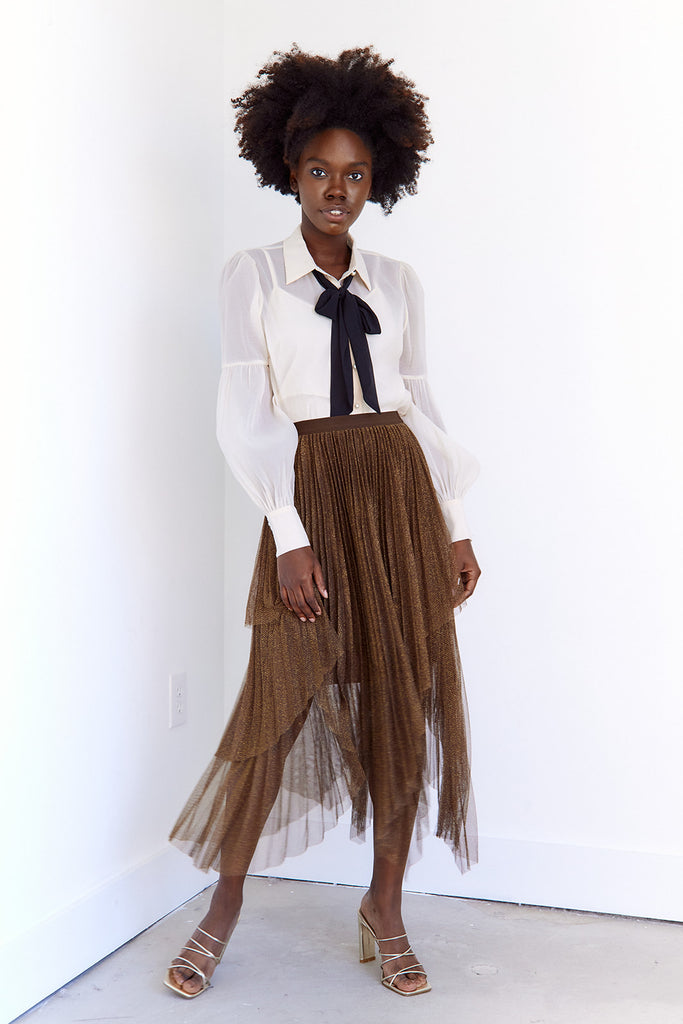 Ginny Tulle Midi Skirt - fab'rik