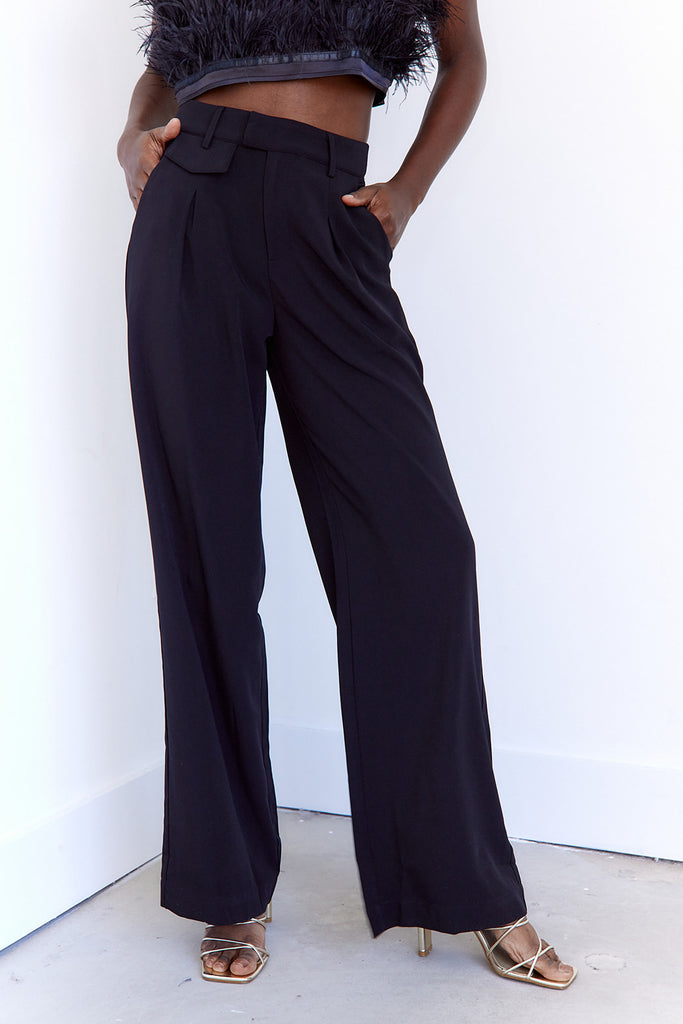 Rani Pleated Trouser Pants - fab'rik