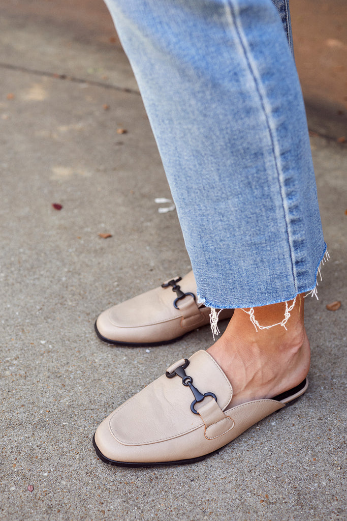 SALE - Adelia Slip On Mules - fab'rik