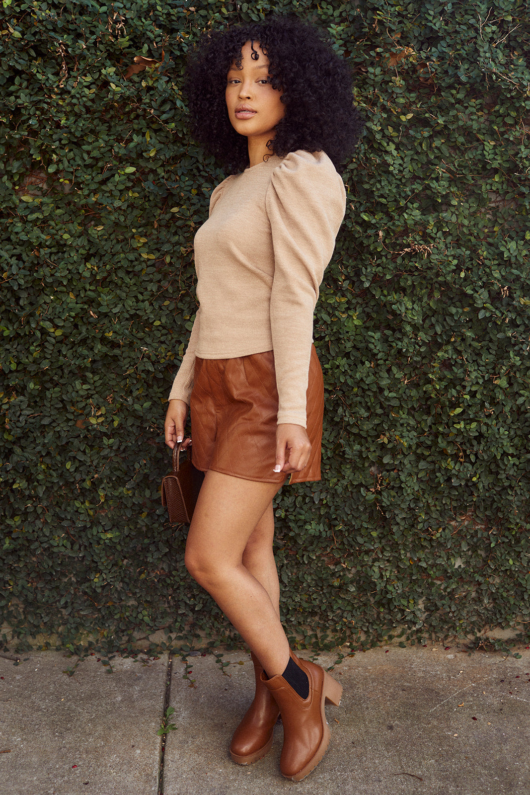 SALE - Moira Puff Sleeve Sweater - fab'rik