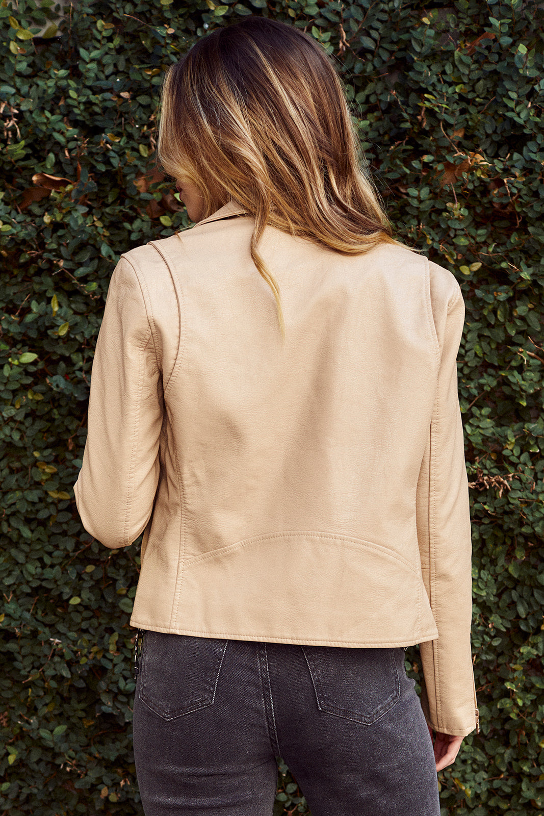 Blank NYC Faux Leather Moto Jacket - fab'rik