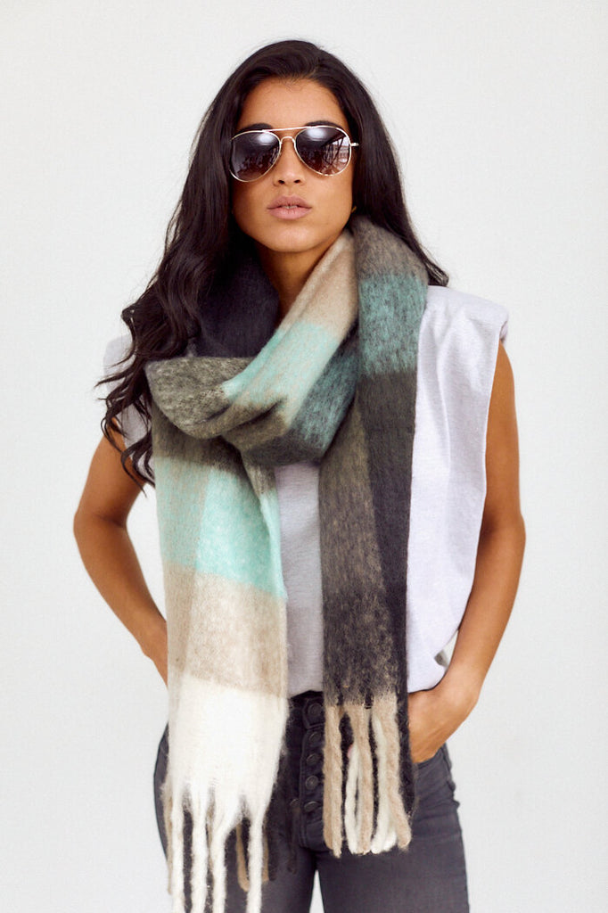 Hayden Color Block Scarf - fab'rik