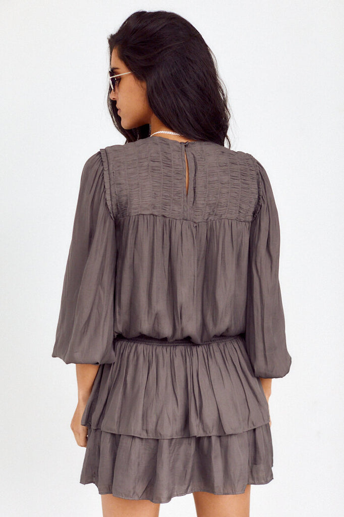 SALE - Bryce Smocked Detail Dress - fab'rik