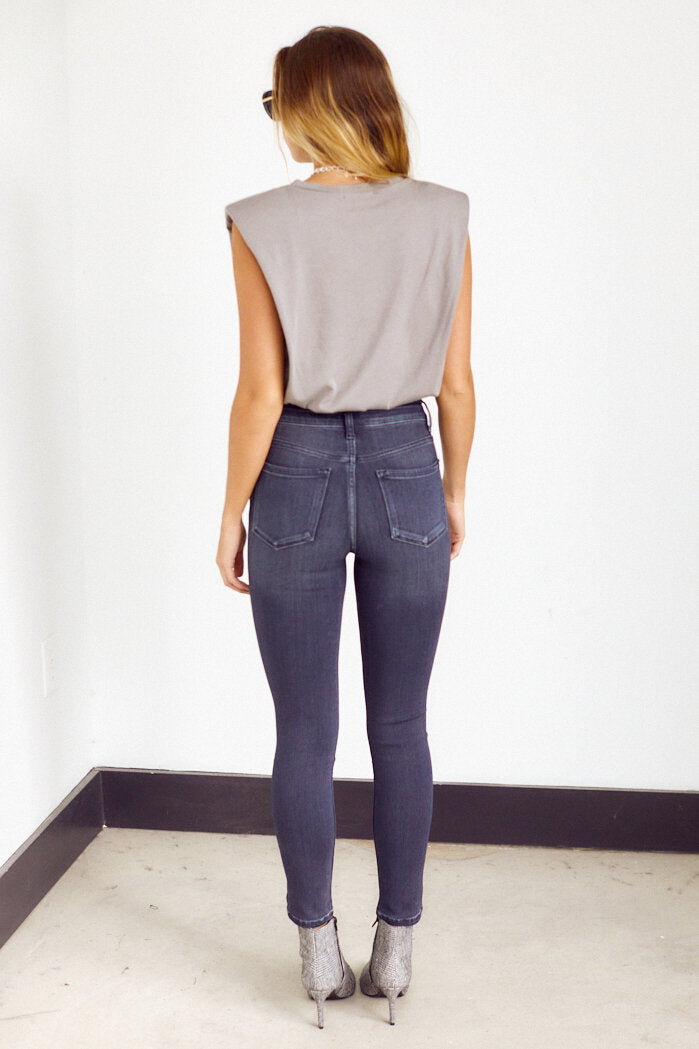 SALE - Monty Mid Rise Ankle Skinny - fab'rik
