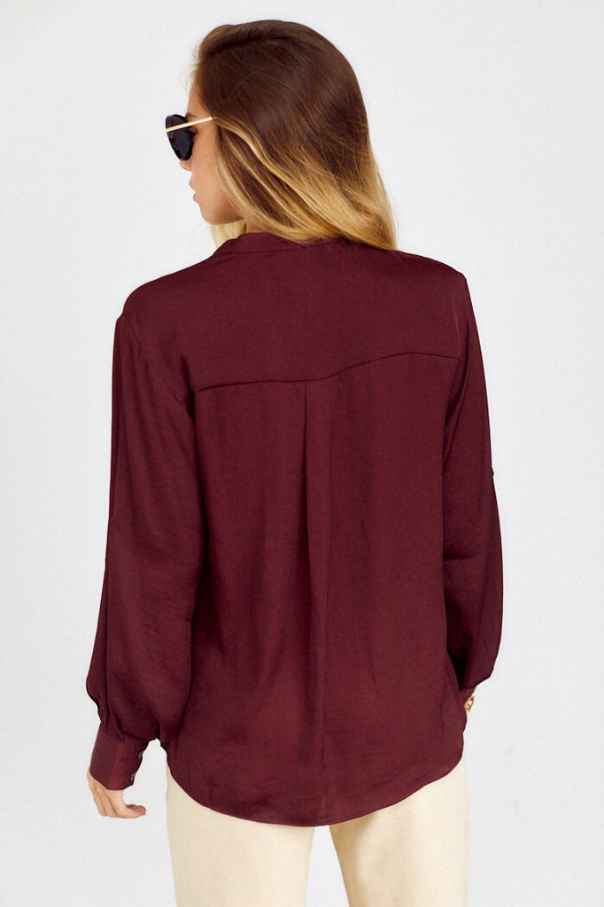 SALE - Anja Long Sleeve Blouse - fab'rik