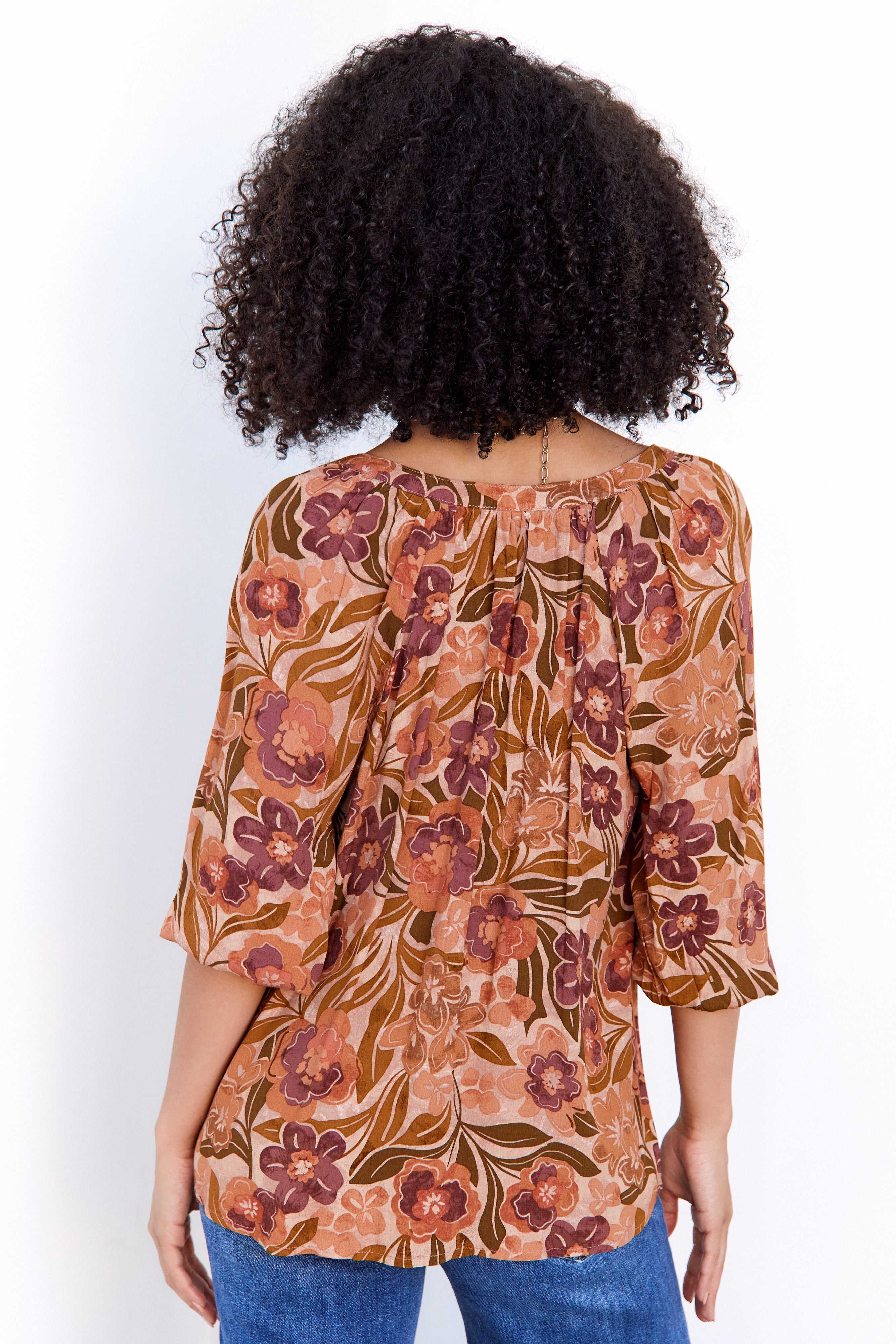 Lucia Floral Blouse - fab'rik