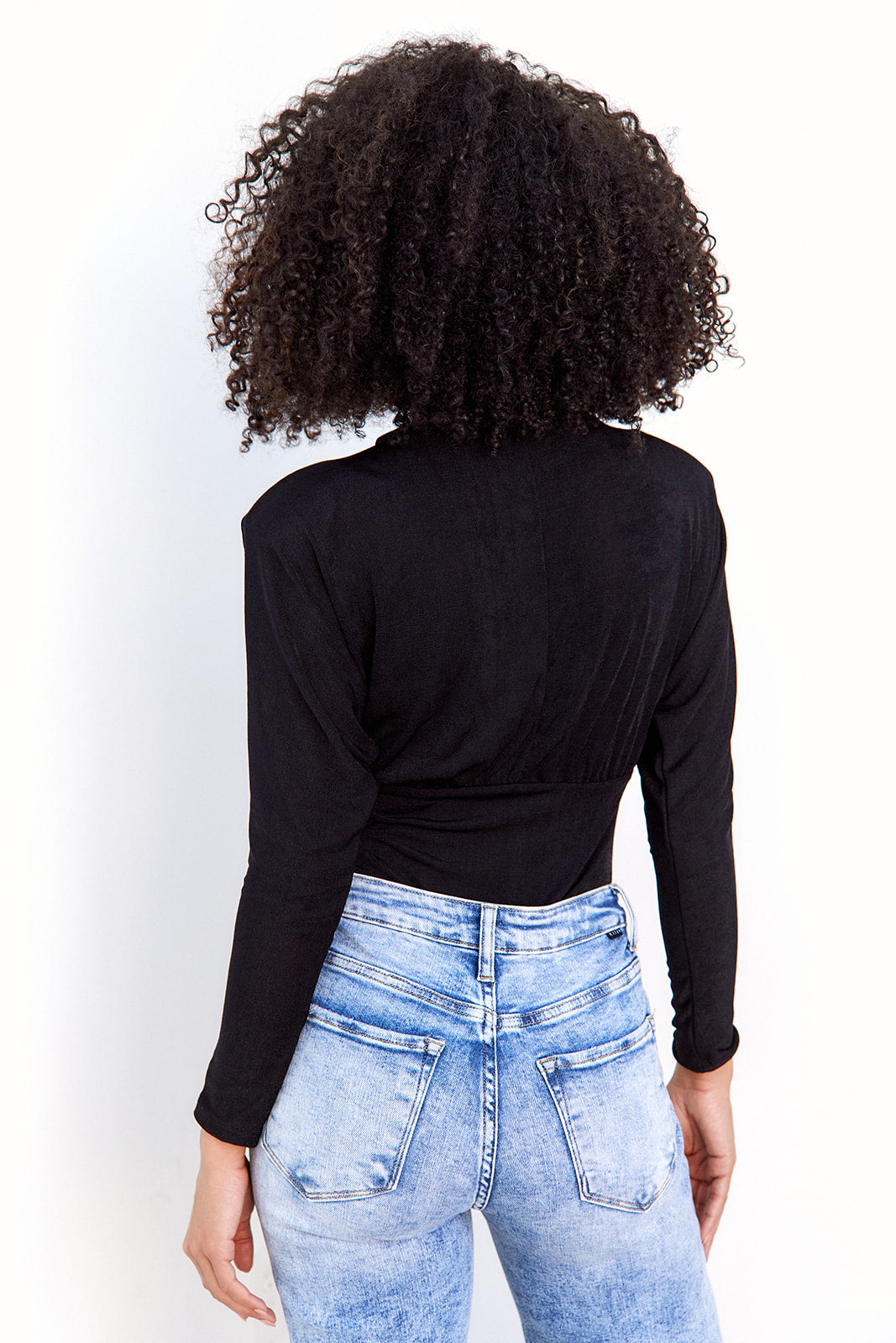 Shaylee Plunge Neckline Bodysuit - fab'rik