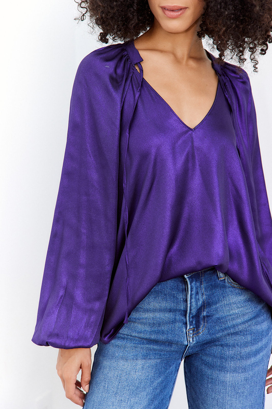 Ashlee Tie Blouse - fab'rik