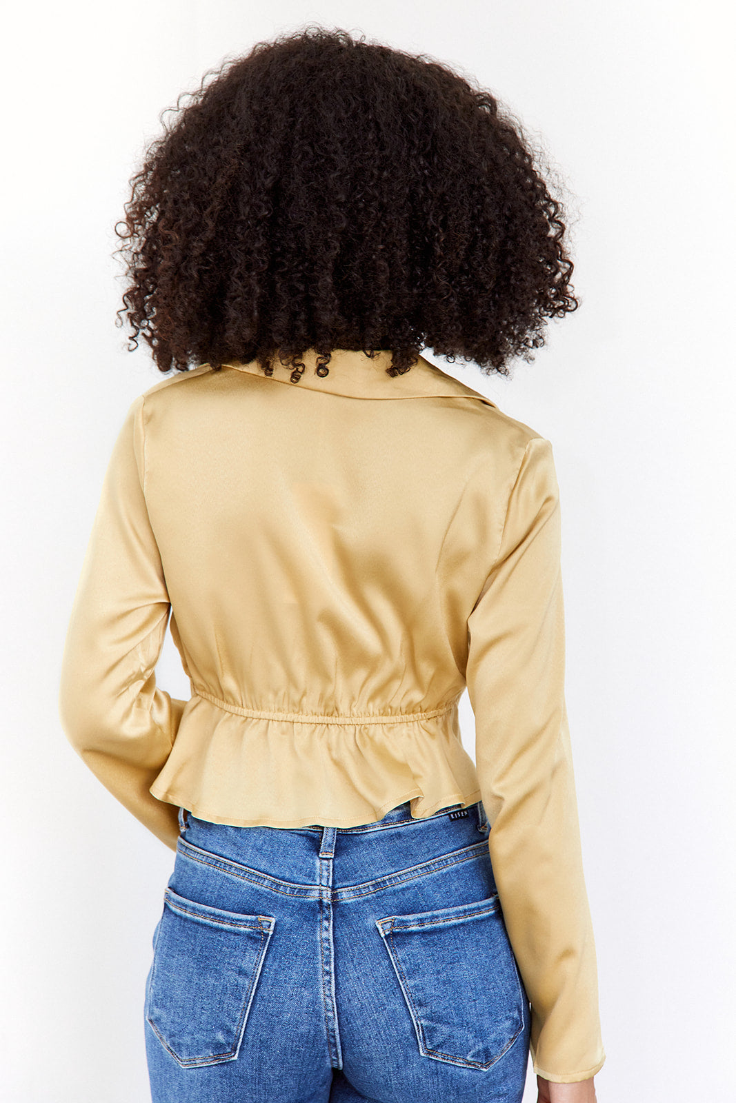 Rae Belted Front Blouse - fab'rik
