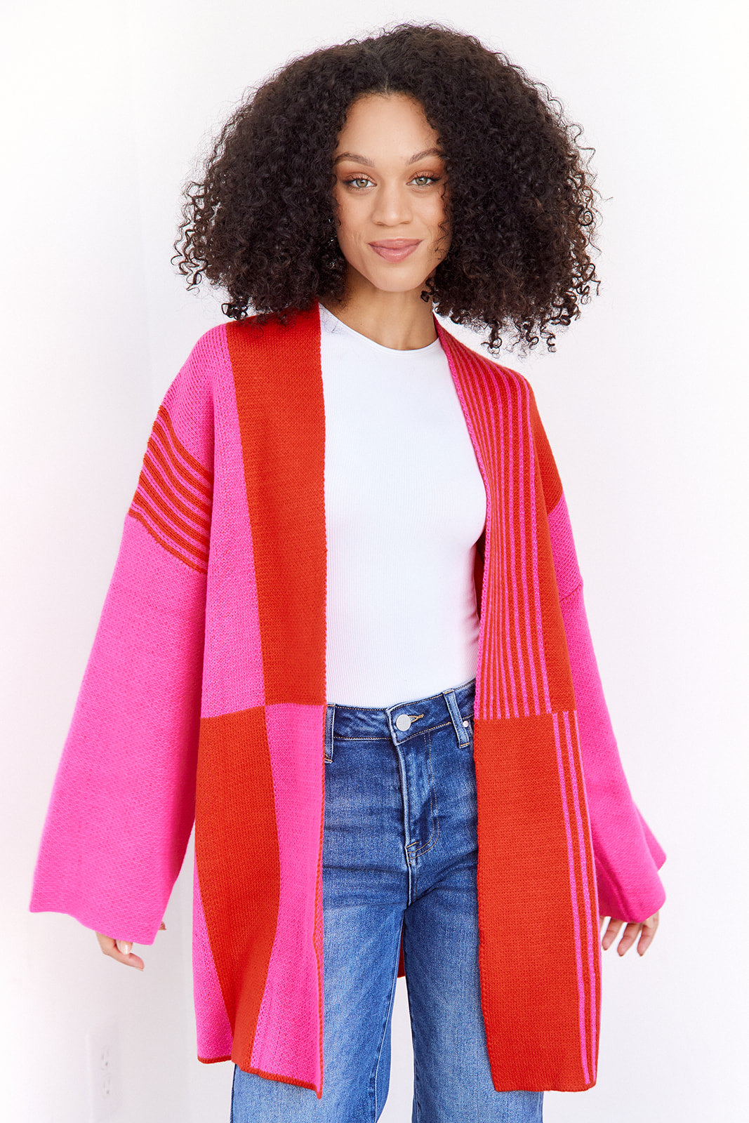 Kinsley Colorblock Cardigan - fab'rik
