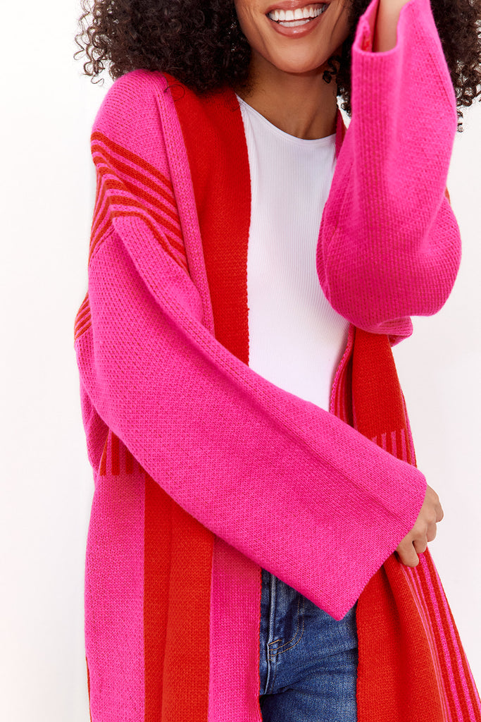 Kinsley Colorblock Cardigan - fab'rik