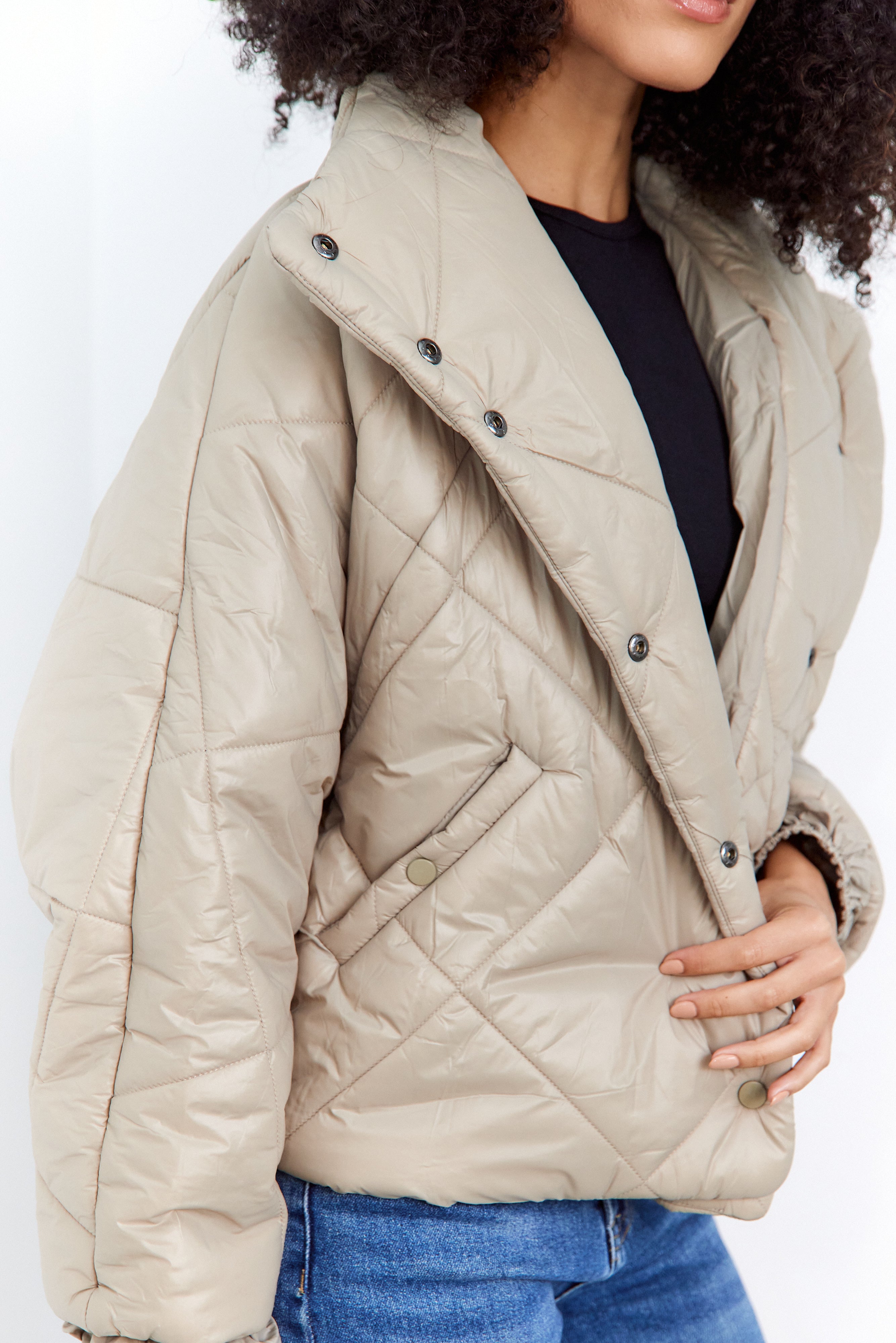 Adrian Quilted Nylon Puffer - fab'rik