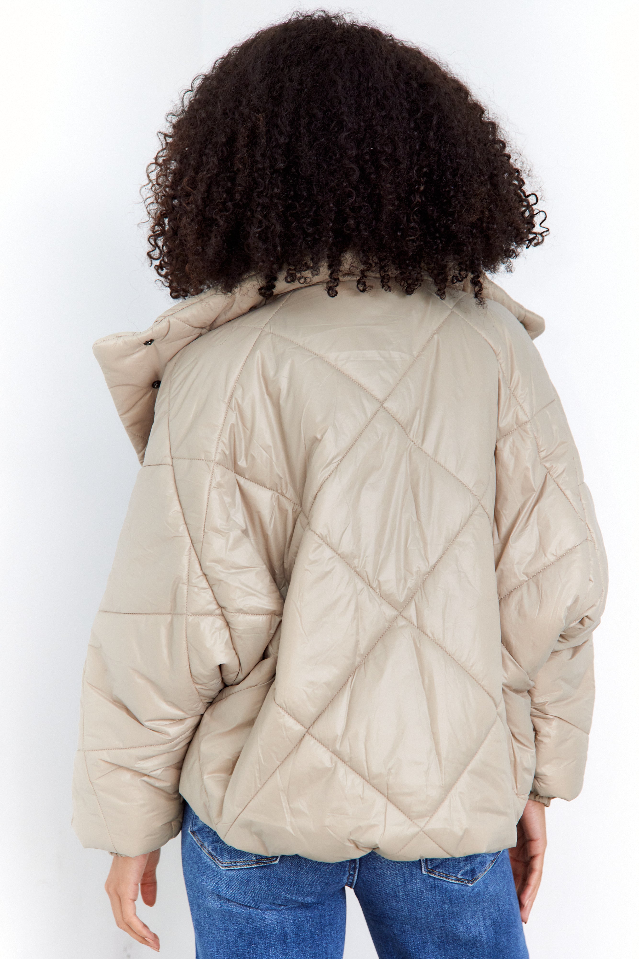 Adrian Quilted Nylon Puffer - fab'rik