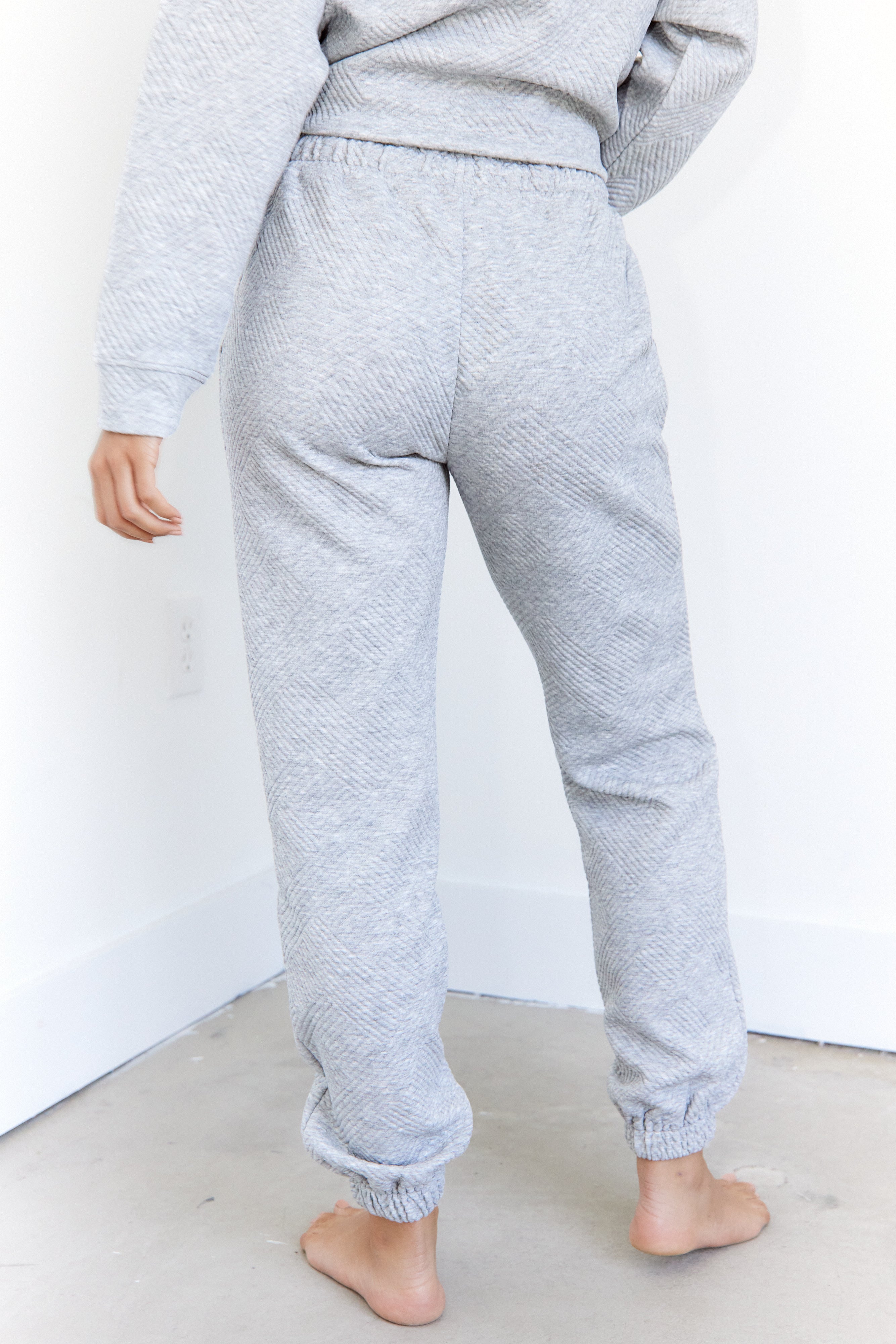 Clea Textured Lounge Pants - fab'rik