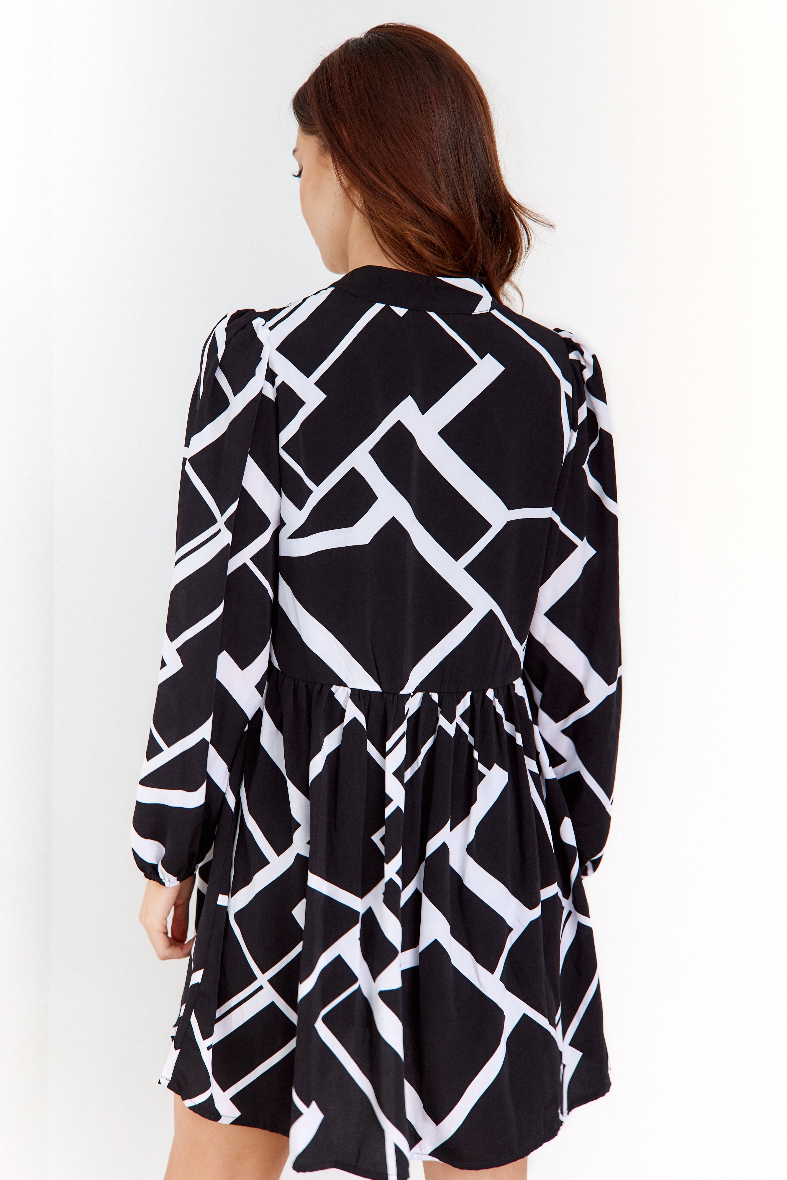 Janey Printed Mini Dress - fab'rik