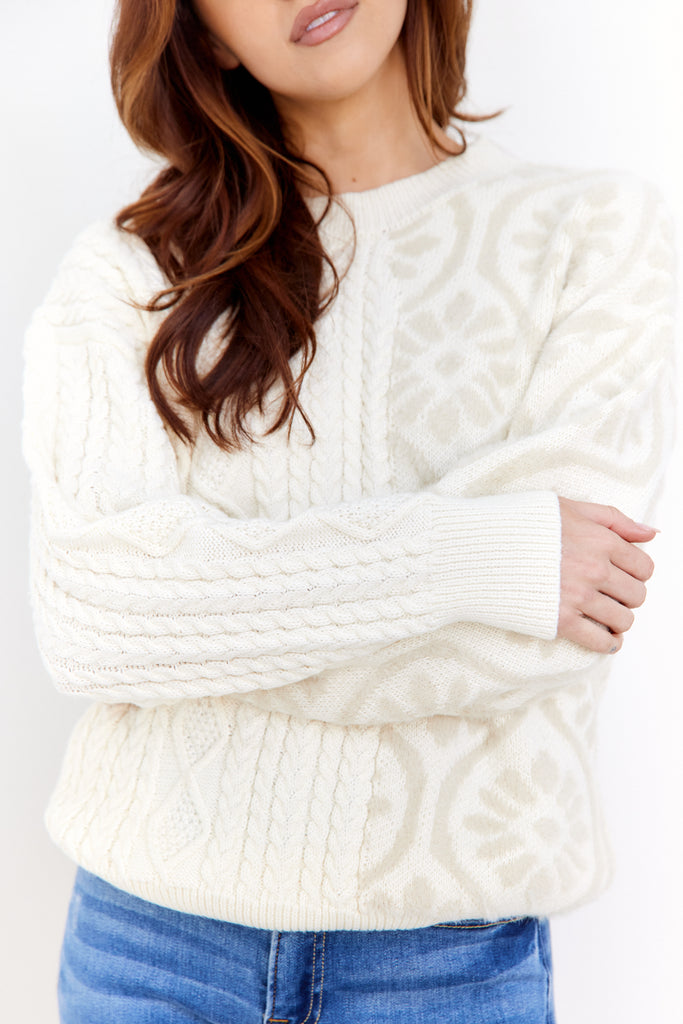 Angelena Two Toned Sweater - fab'rik
