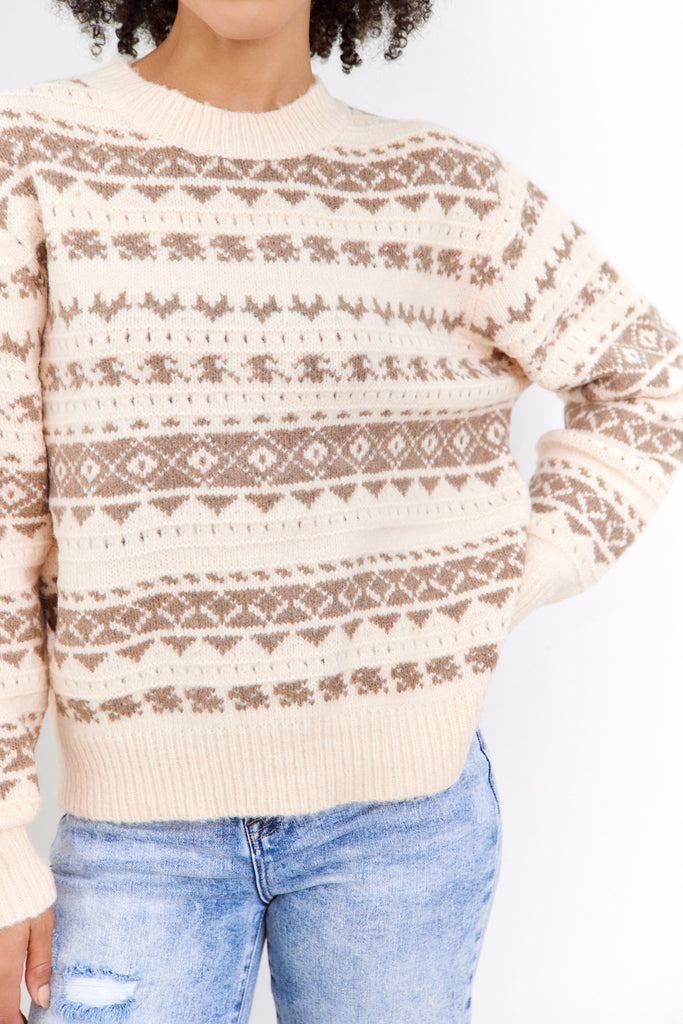 Tinsley Printed Sweater - fab'rik