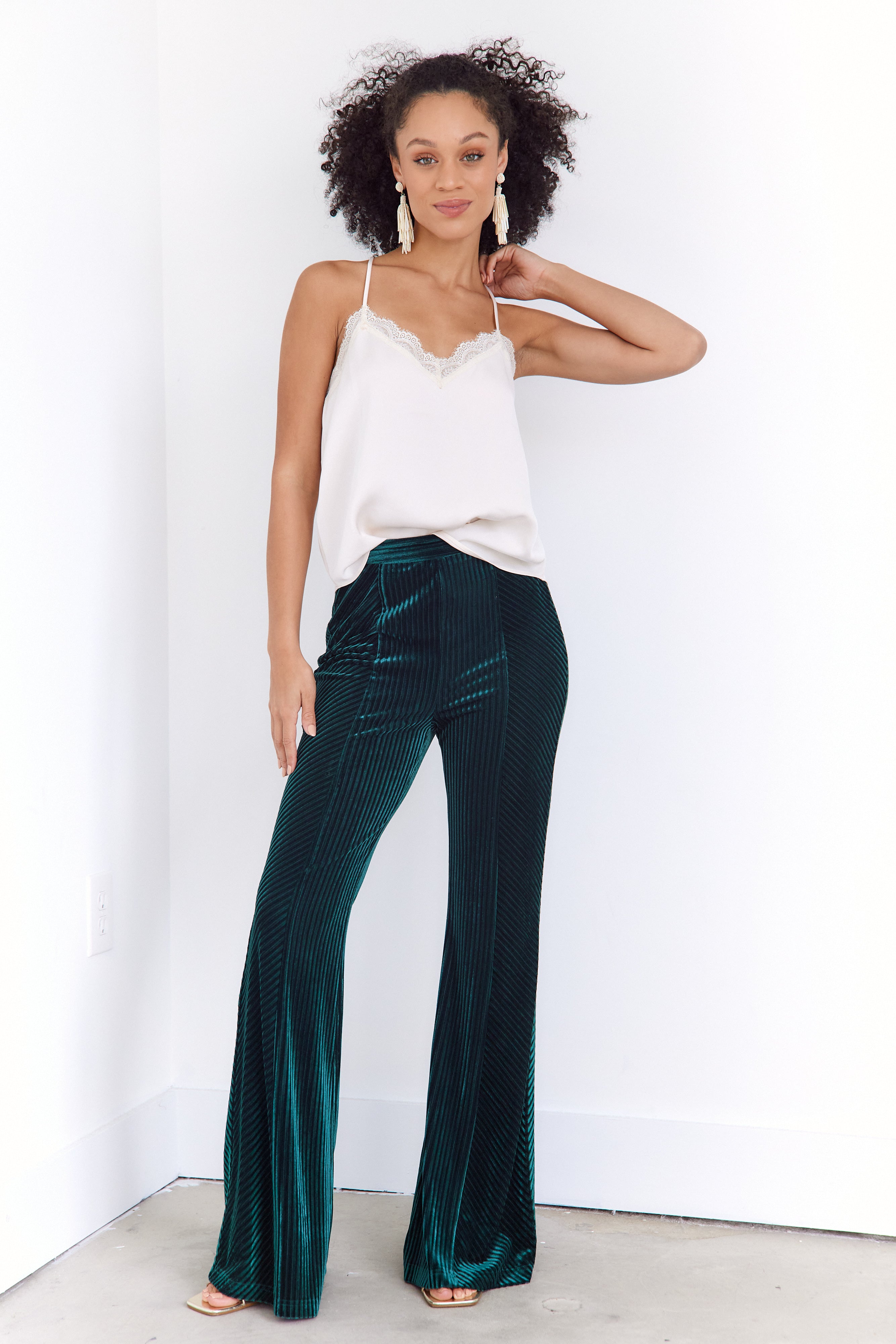 Iliana Velvet Pants - fab'rik