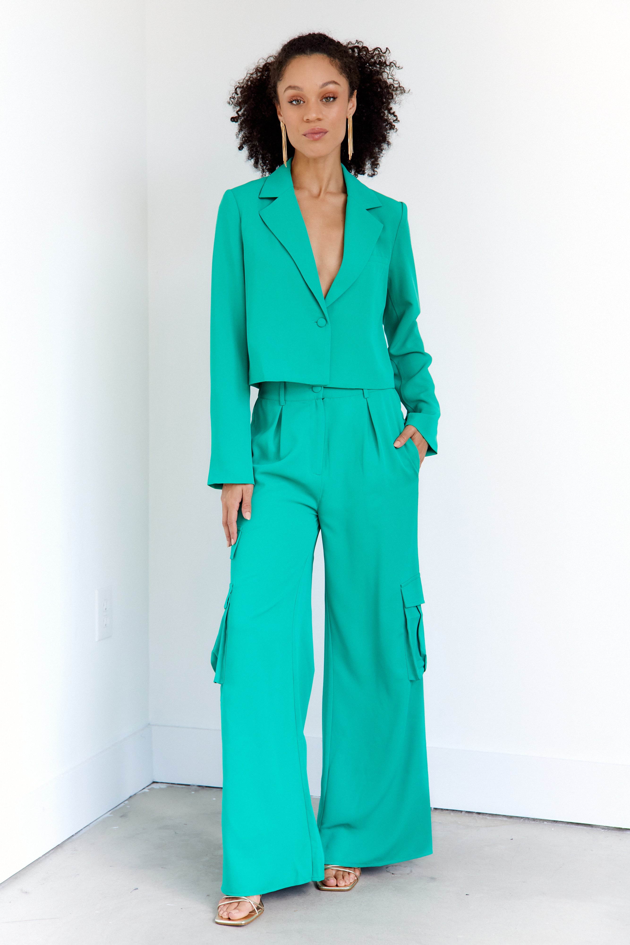 Sienna Cargo Tailored Pants - fab'rik