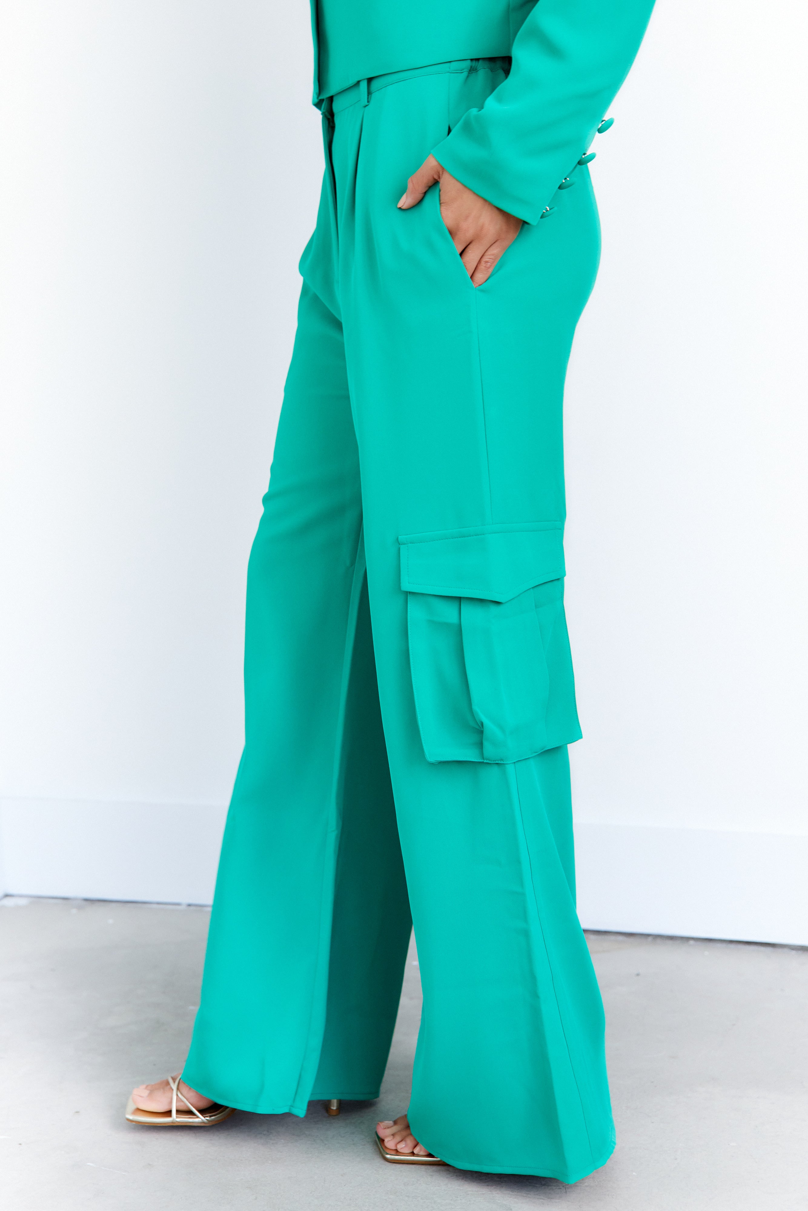 Sienna Cargo Tailored Pants - fab'rik