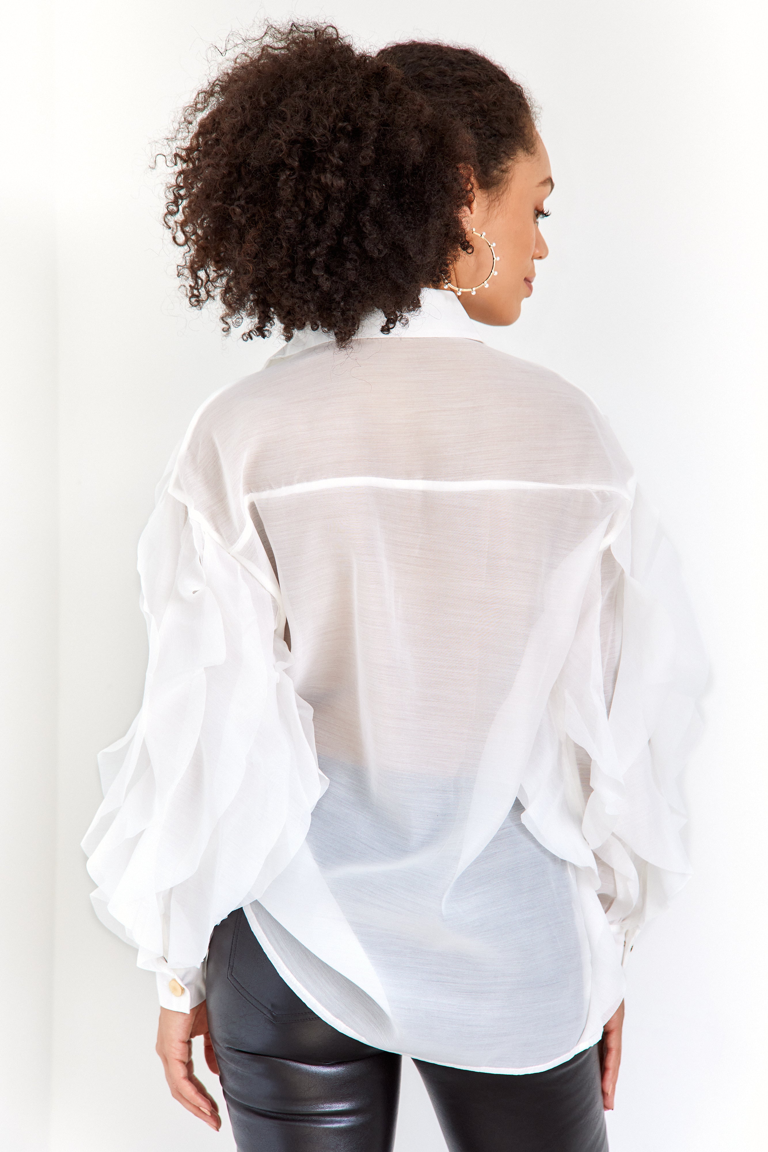 Anastasia Ruffle Blouse - fab'rik