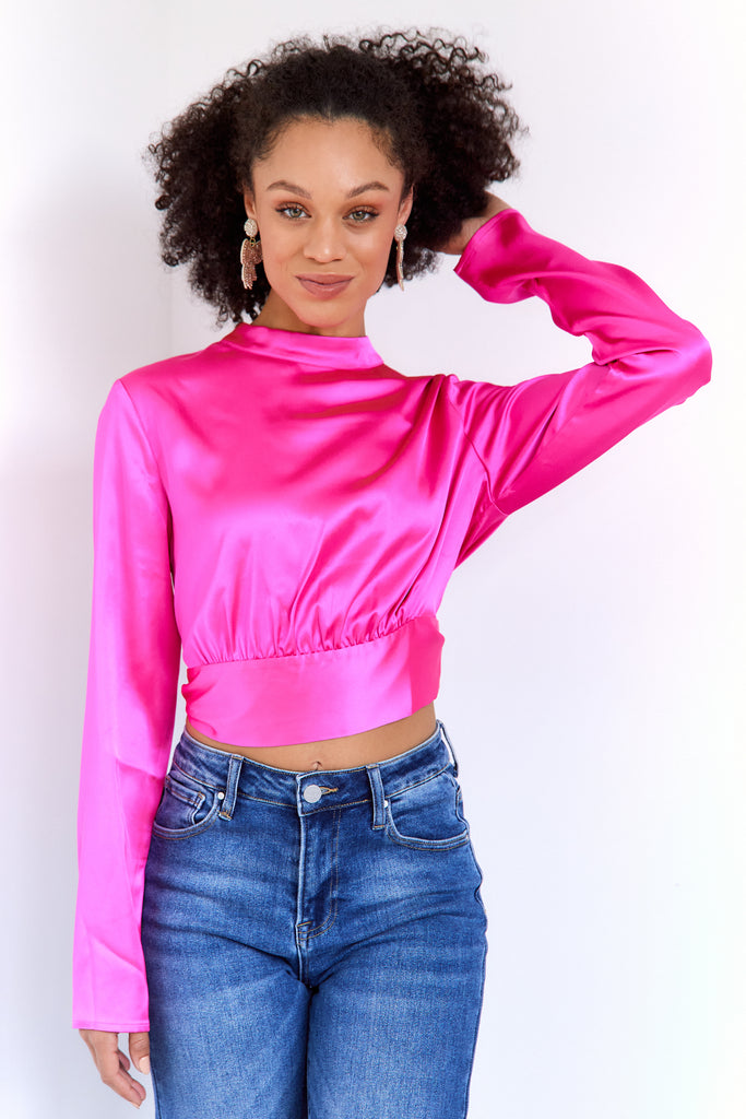 Maya Tie Back Blouse - fab'rik