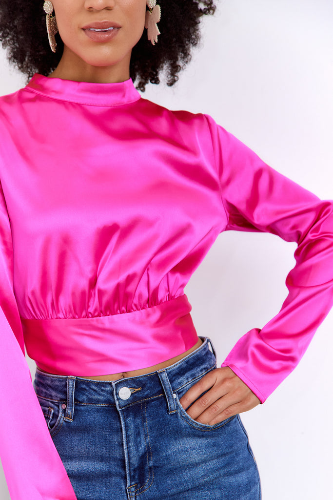 Maya Tie Back Blouse - fab'rik